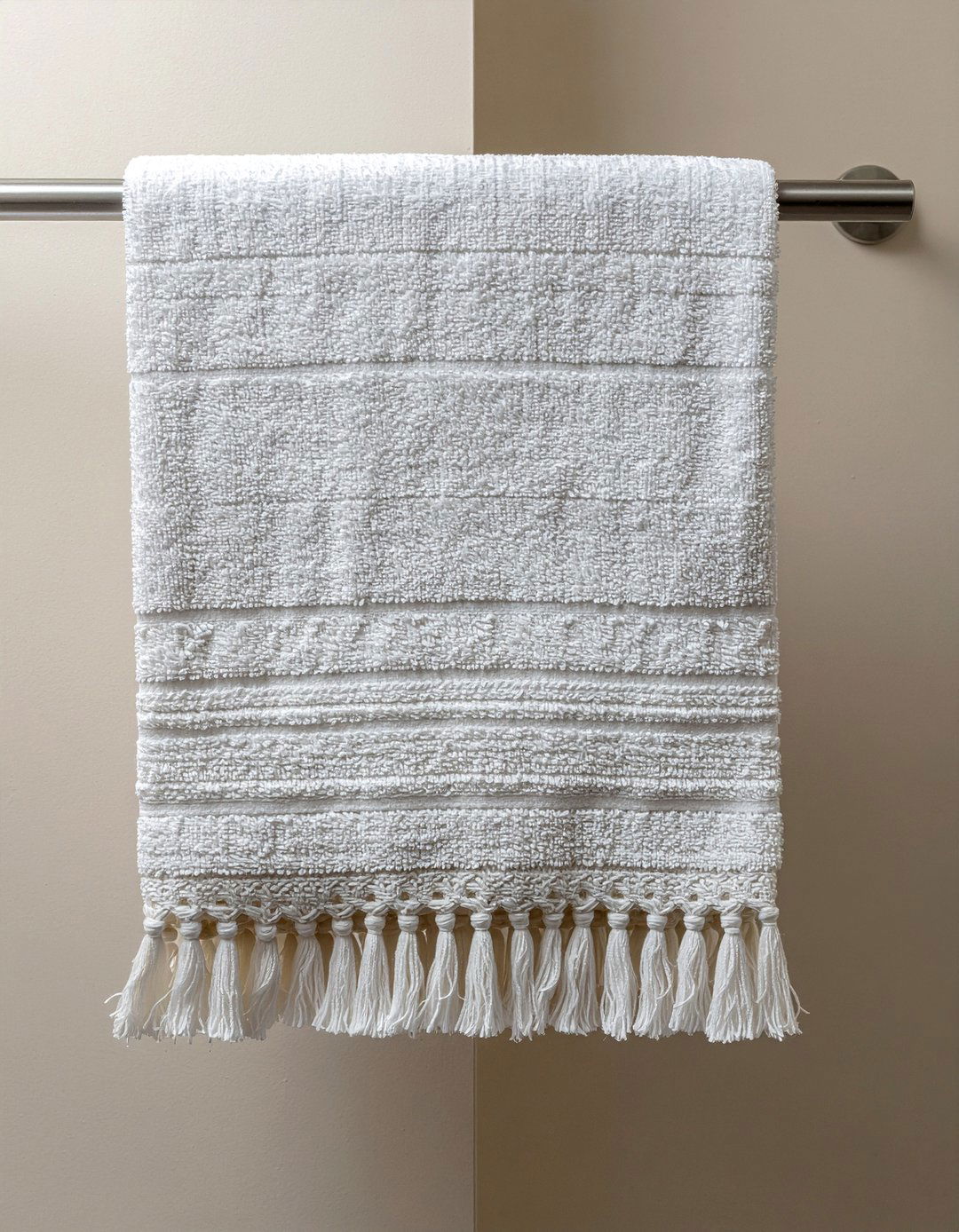 Turkish Cotton Towel - 30 bathroom high-low mixing ideas