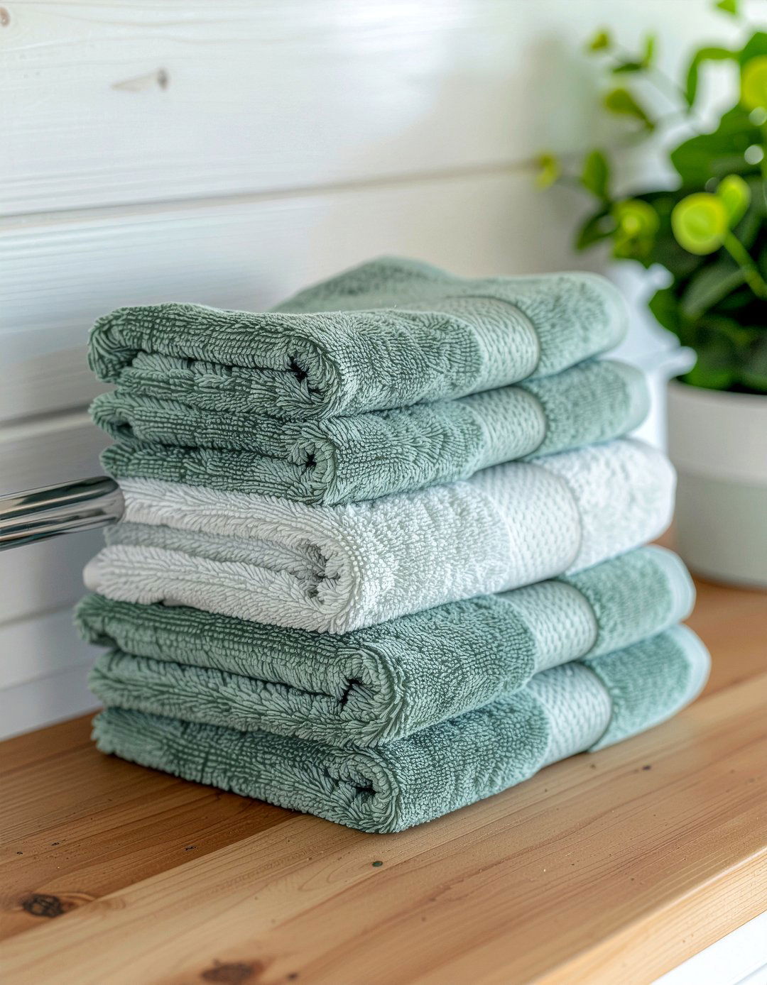Turkish Cotton Towels - 30 bathroom final detail ideas