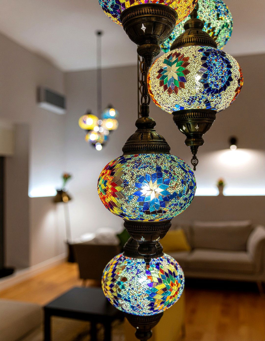 Turkish Lantern Lighting - 30 Turkish living room ideas
