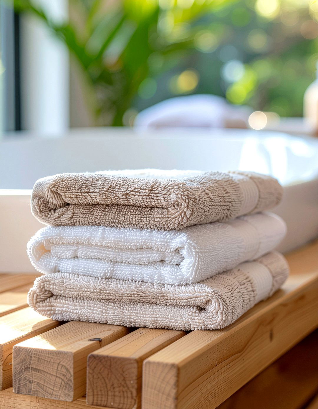 Turkish cotton towels - 30 affordable bathroom ideas