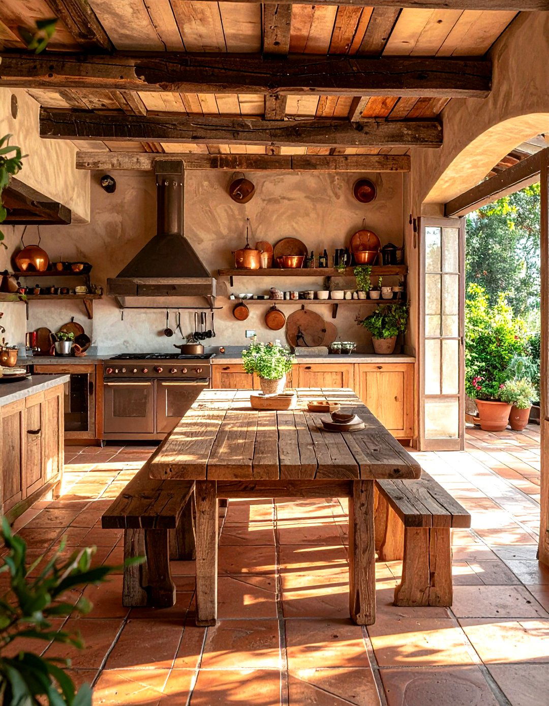 Tuscan Farmhouse Kitchen - 30 Italian kitchen ideas