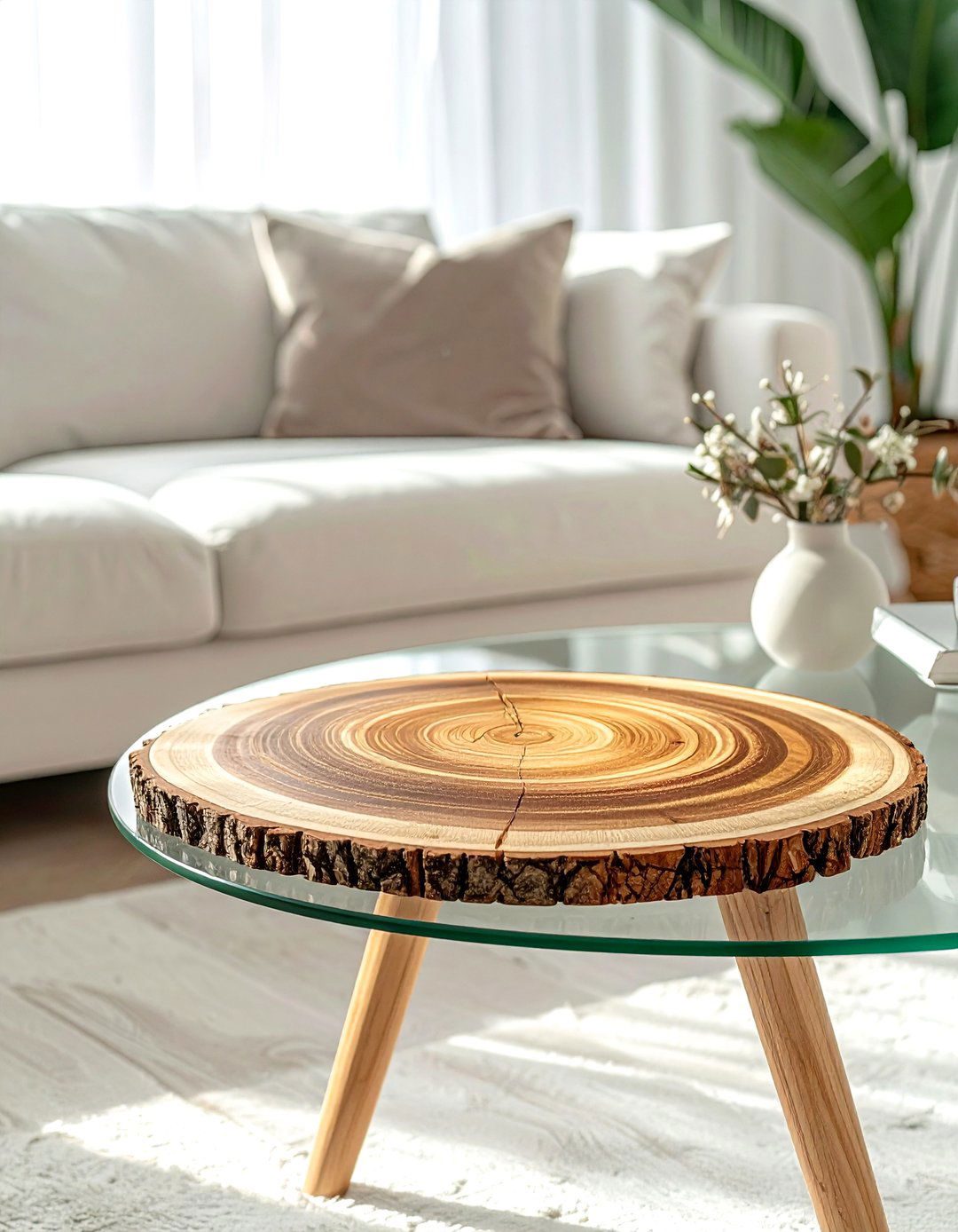 Twig coaster set - 30 twig decor ideas