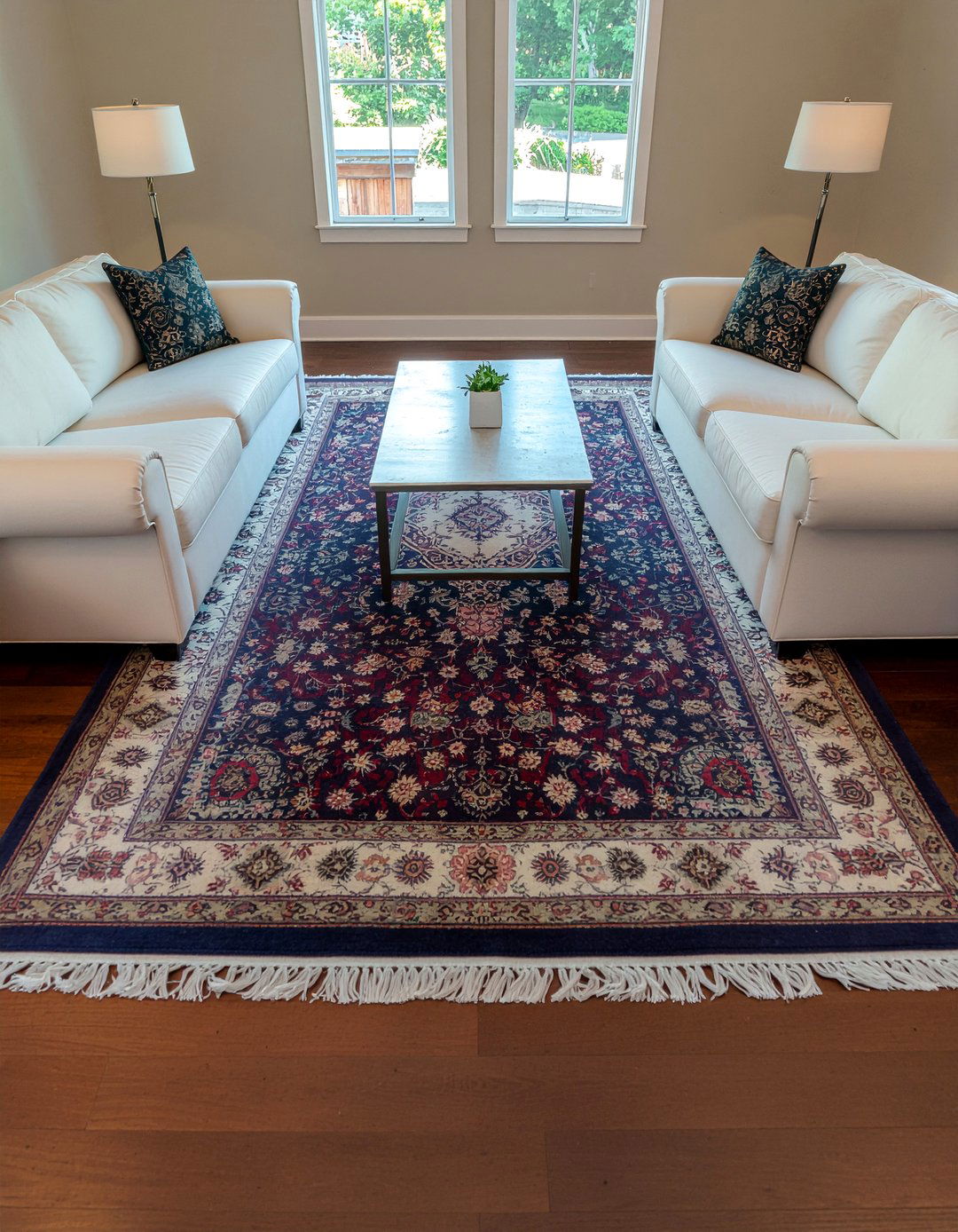 Two Sofas On One Rug - 30 living room two sofa ideas