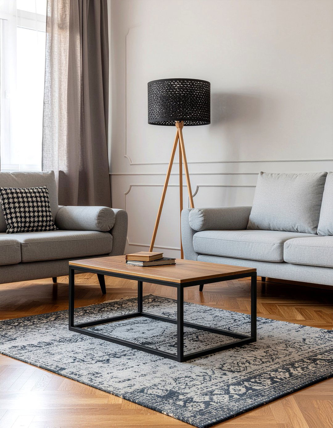 Two Sofas With Side Tables - 30 living room two sofa ideas