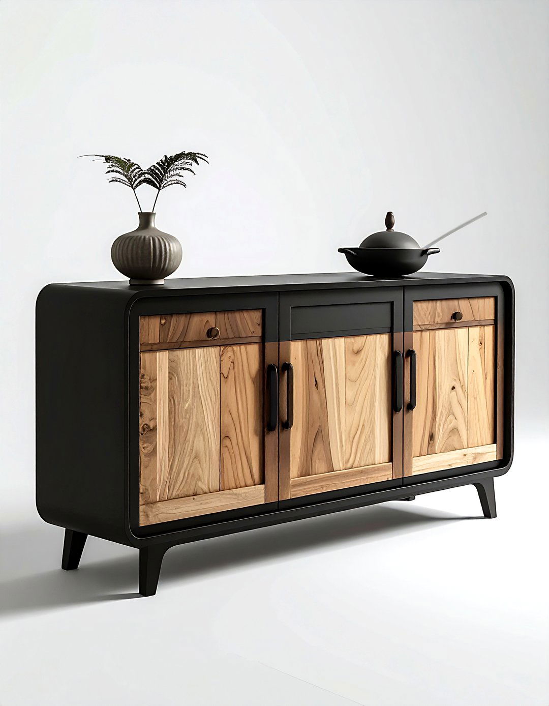 Two Tone Buffet Cabinet - 30 dining room buffet ideas