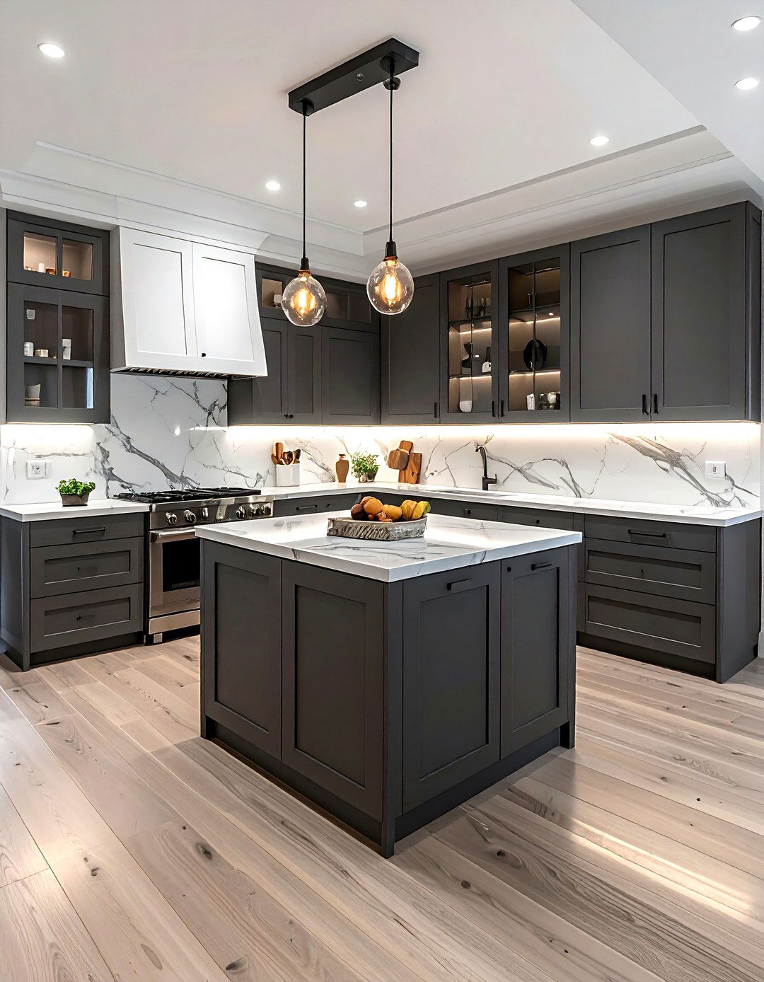 Two Tone Cabinetry - 30 high-end kitchen ideas