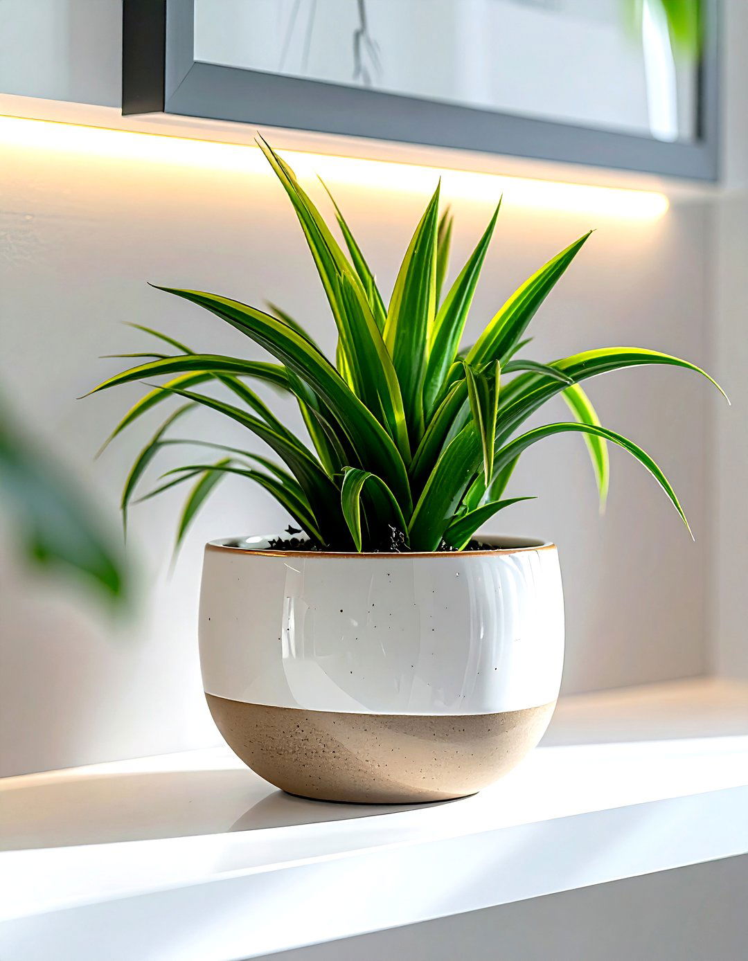 Two Tone Ceramic Planter - 30 ceramic planter ideas