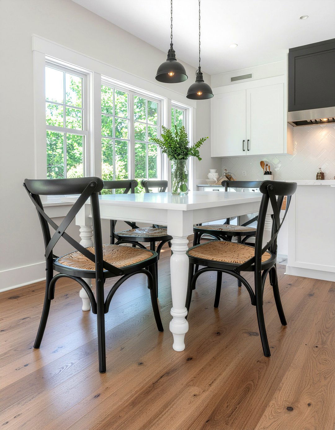 Two Tone Dining Chair - 30 cross back dining chair ideas