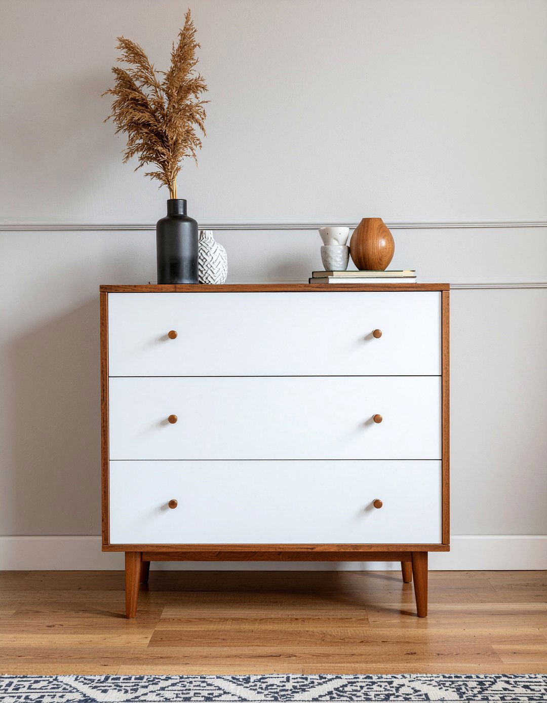 Two Tone Dresser - 30 bedroom dresser ideas