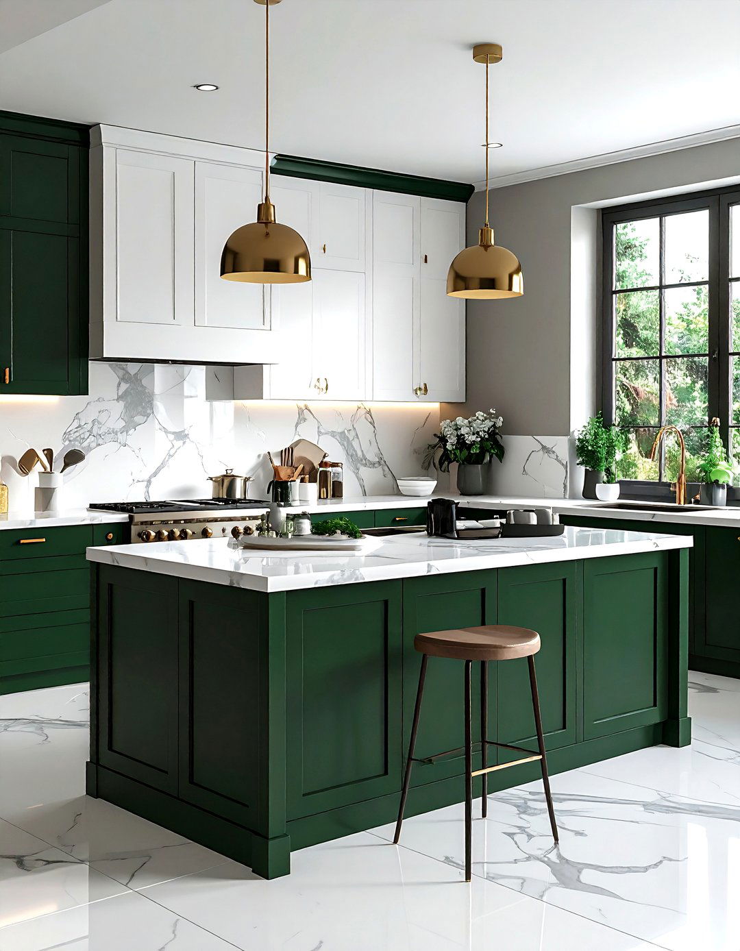 Two Tone Kitchen - 30 complete kitchen ideas