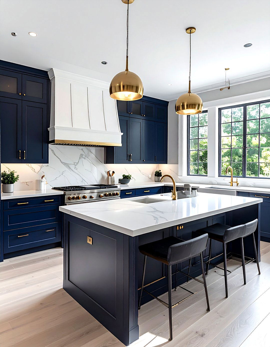 Two Tone Kitchen - 30 proportioned kitchen ideas