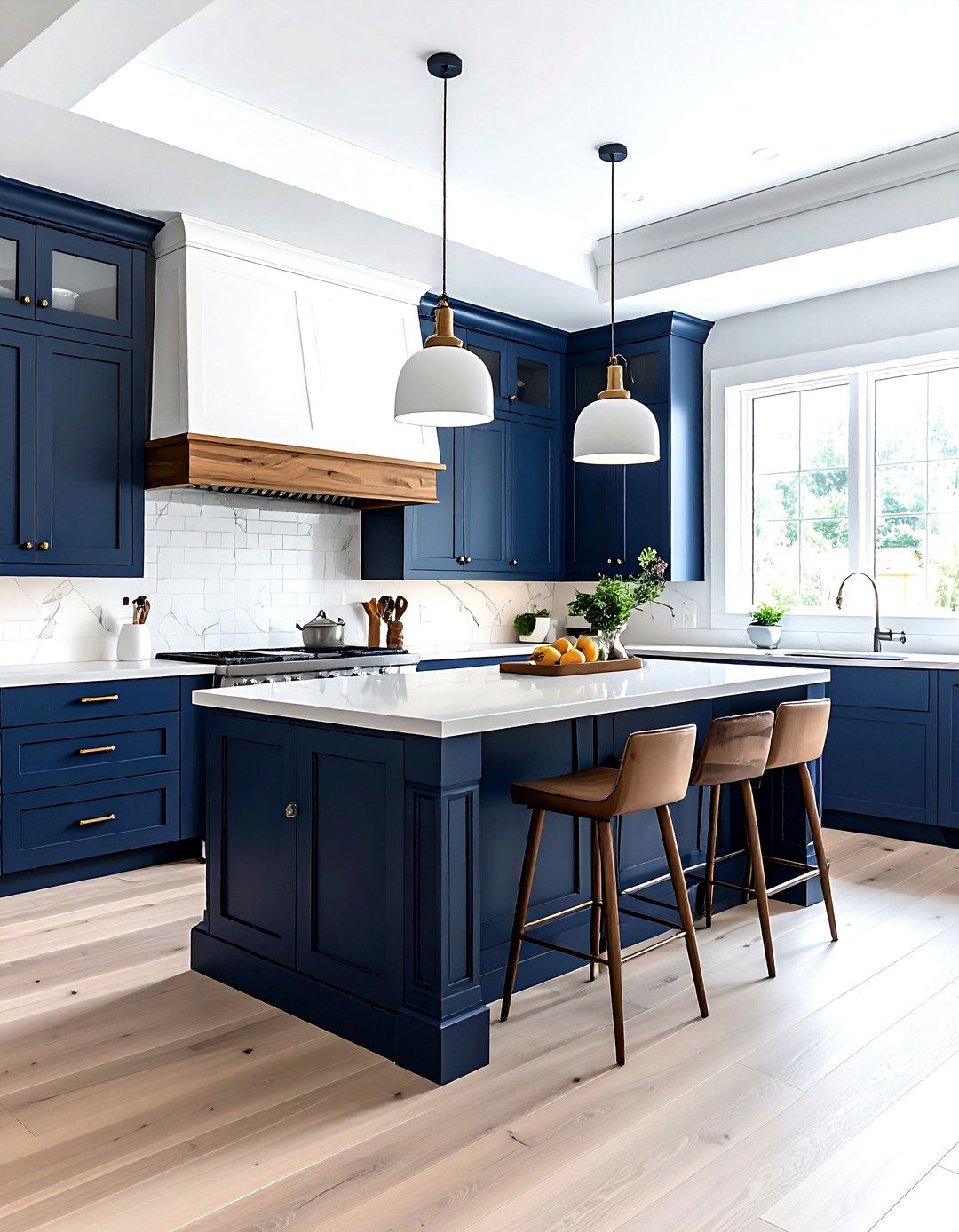 Two Tone Kitchen Cabinet - 30 lake house kitchen ideas