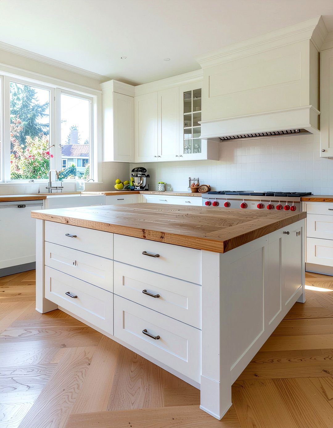Two Tone Sideboard - 30 kitchen buffet ideas