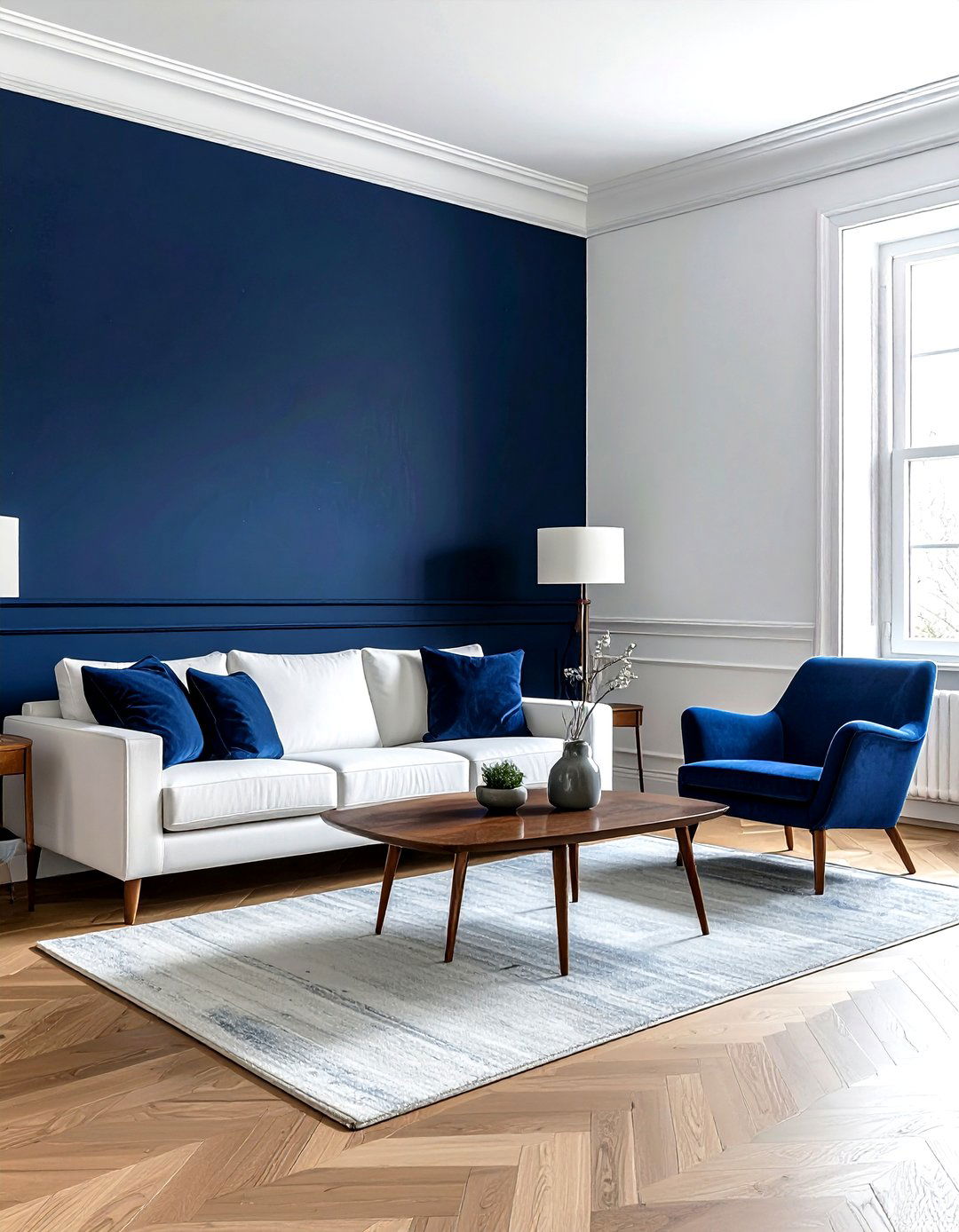 Two Tone Wall With Chair Rail - 30 chair rail ideas