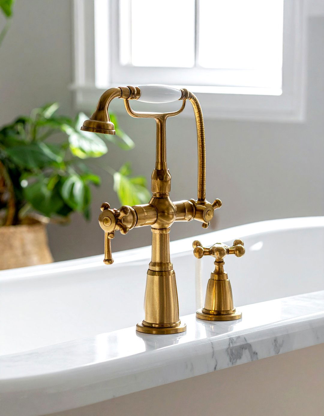 Two handle tub faucet - 30 bathtub faucet ideas