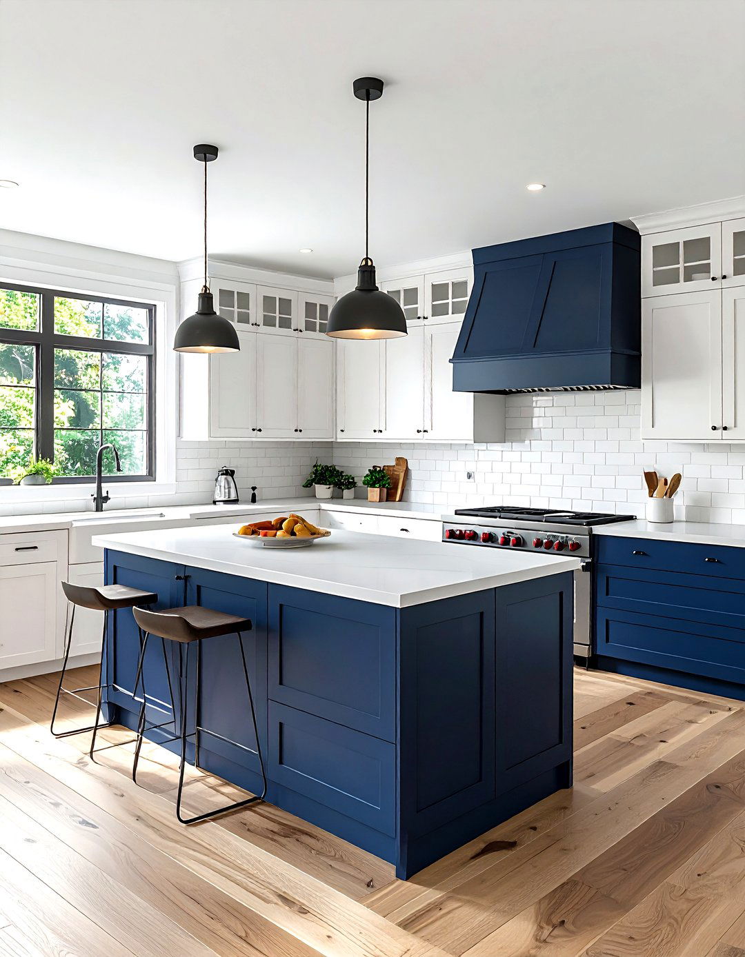 Two tone U shaped kitchen - 30 U-shaped kitchen ideas