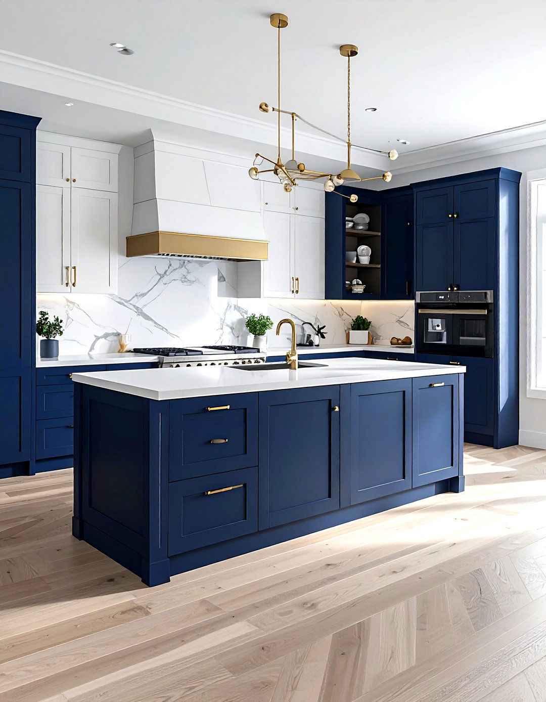 Two tone kitchen cabinets - 30 entertaining kitchen ideas