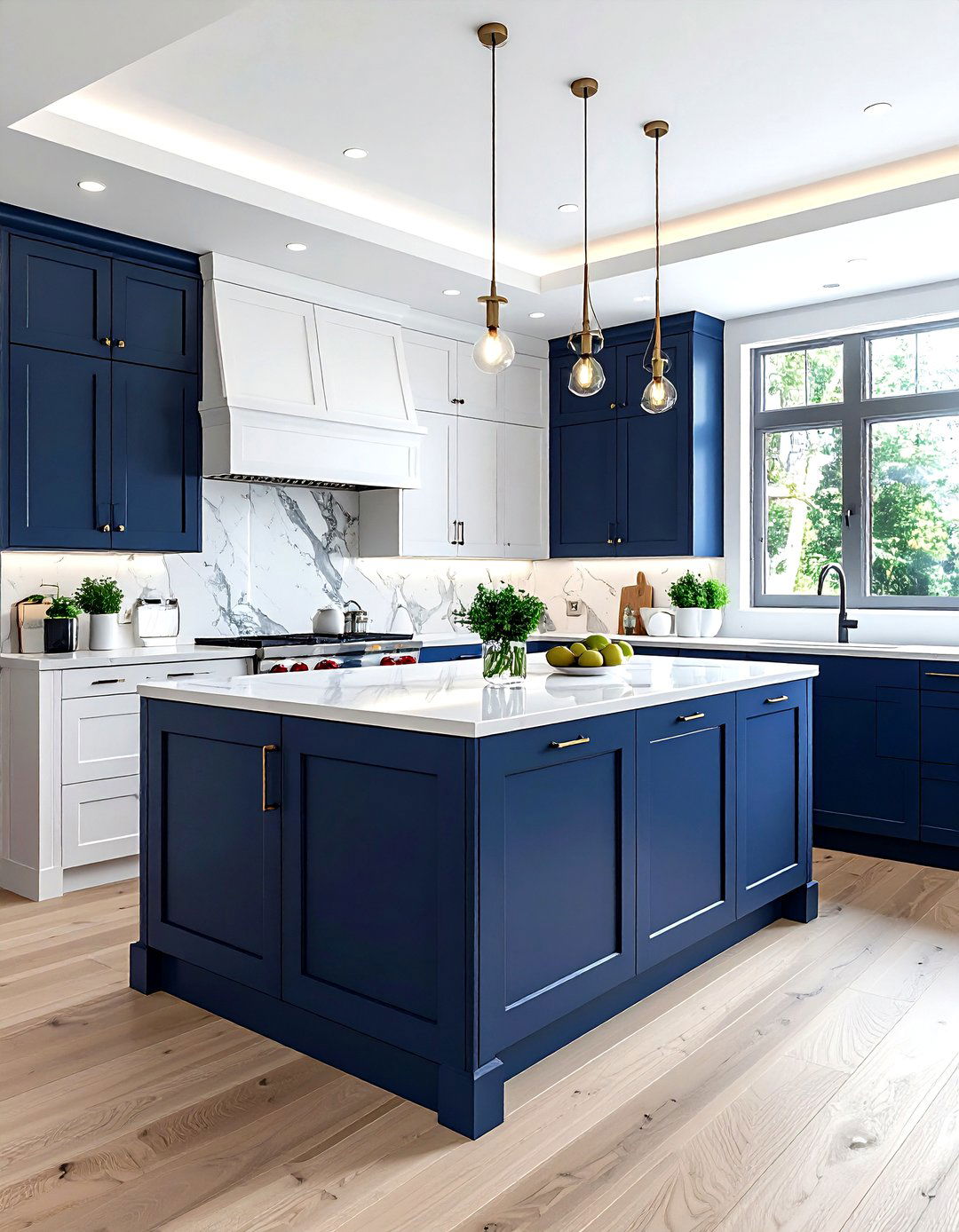 Two tone kitchen cabinets - 30 trending kitchen ideas