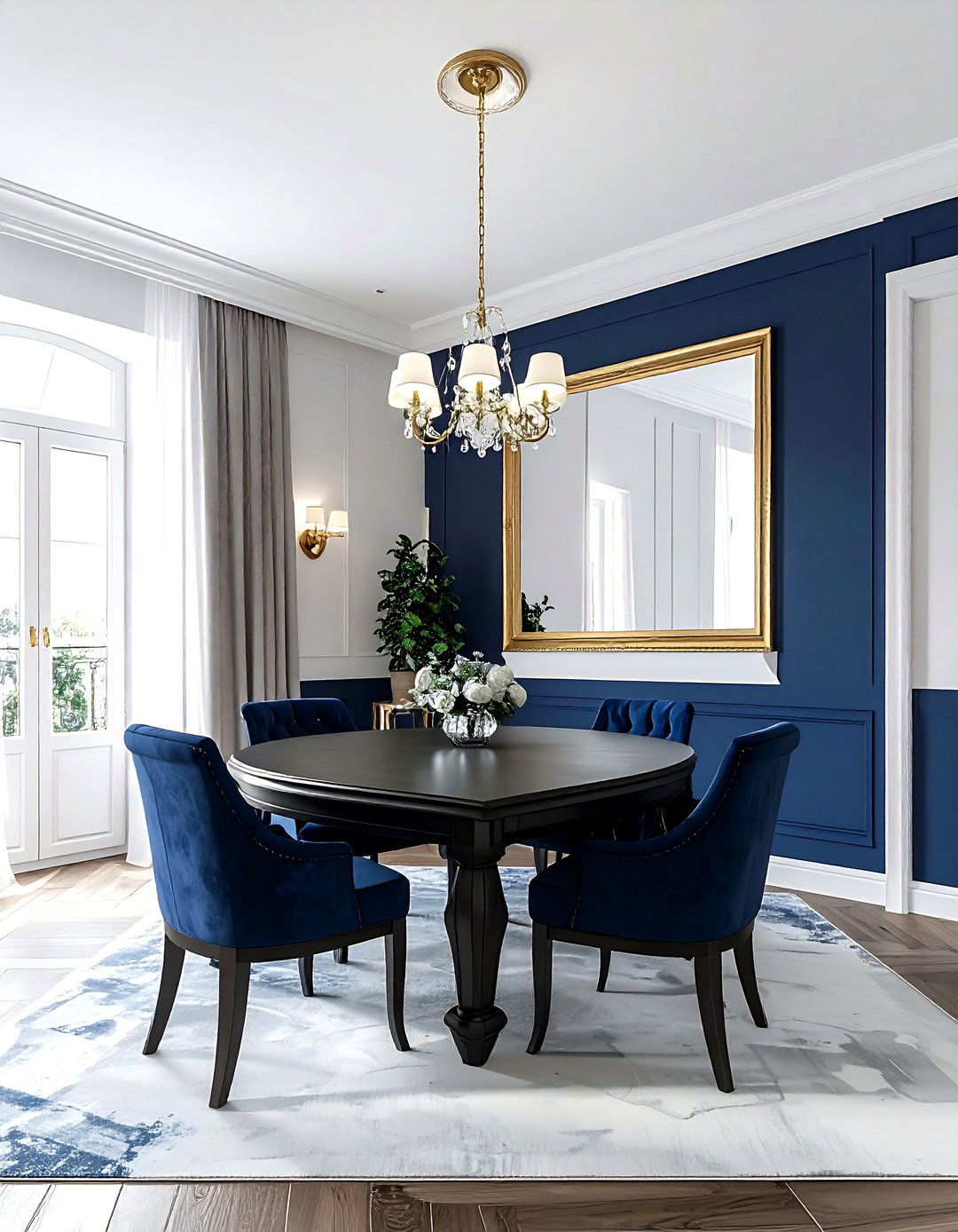 Two tone wall - 30 paint ideas for walls