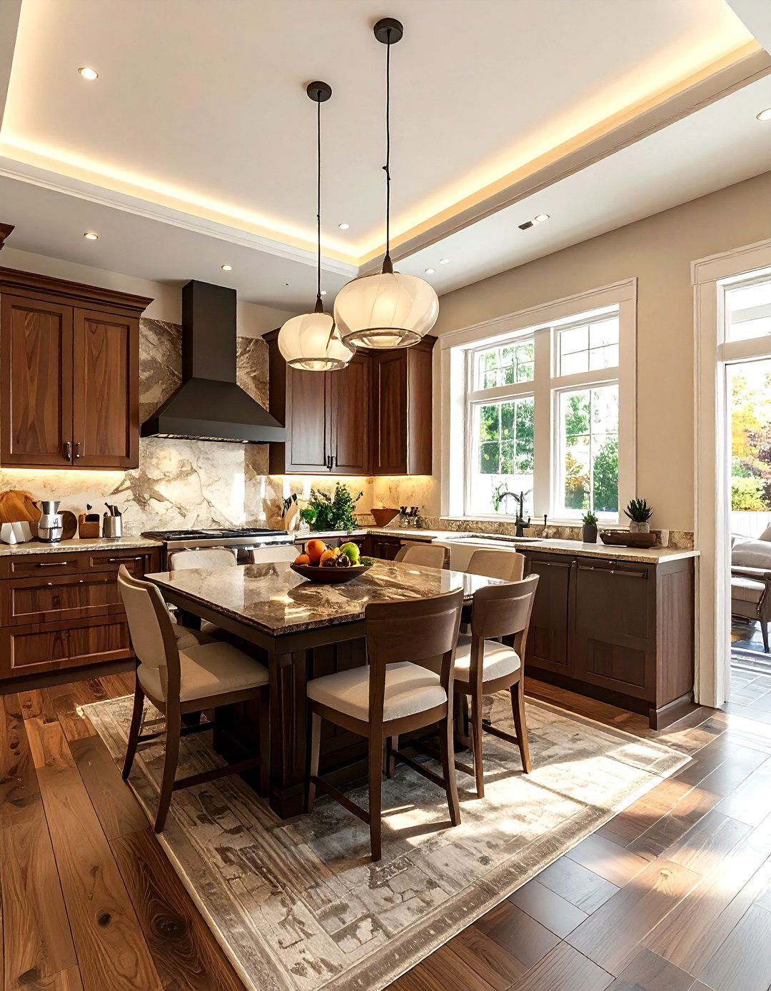 U Shaped Kitchen Dining - 30 dining room kitchen combo ideas