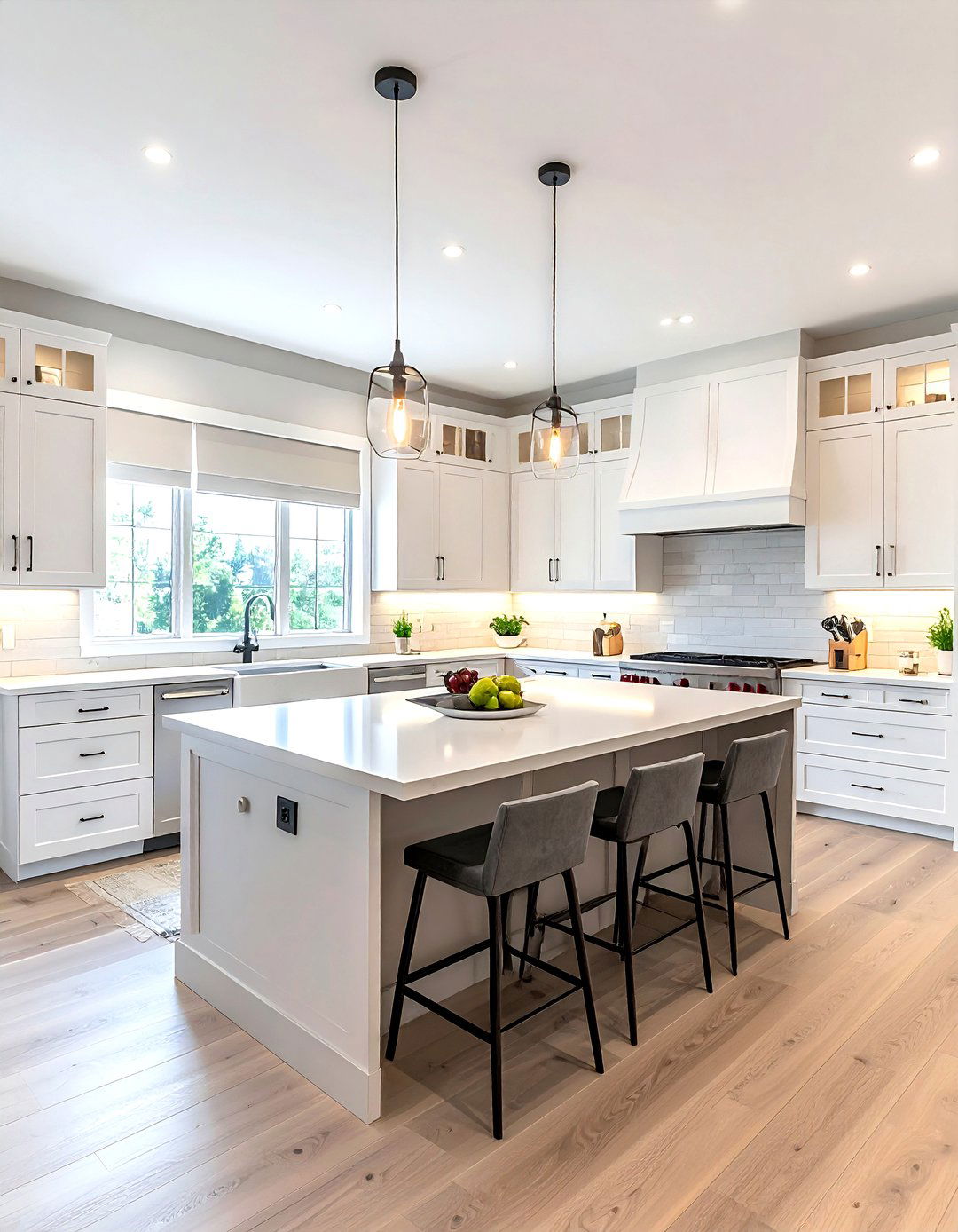 U Shaped Kitchen Remodel - 30 kitchen gut renovation ideas