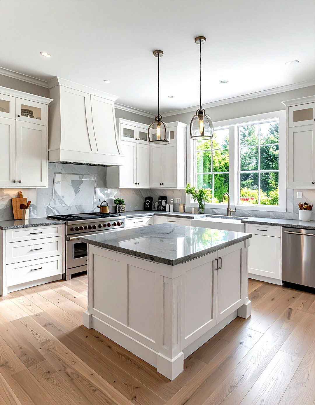 U shaped kitchen - 30 kitchen space planning ideas