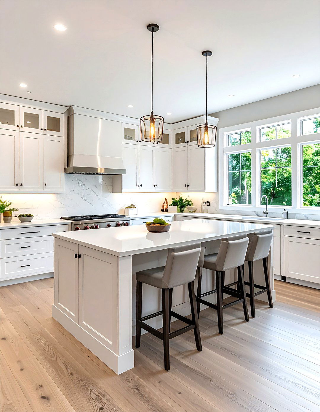 U shaped kitchen - 30 new home kitchen ideas