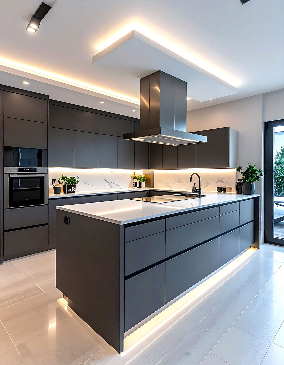 U shaped kitchen layout - 30 kitchen reconfiguration ideas