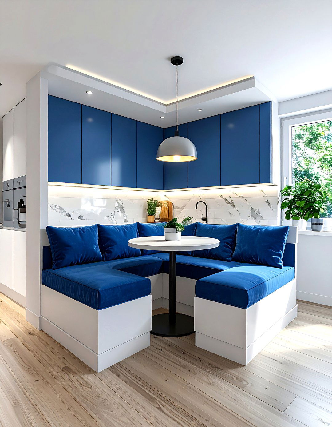 U shaped kitchen with seating - 30 U-shaped kitchen ideas