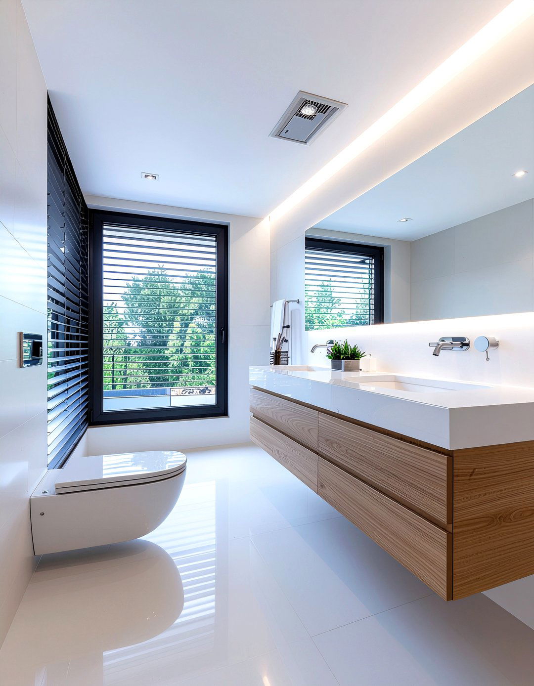 Ultra thin recessed lighting - 30 bathroom recessed lighting ideas
