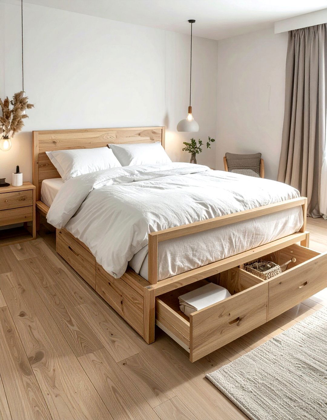 Under Bed Storage - 30 small space decor ideas