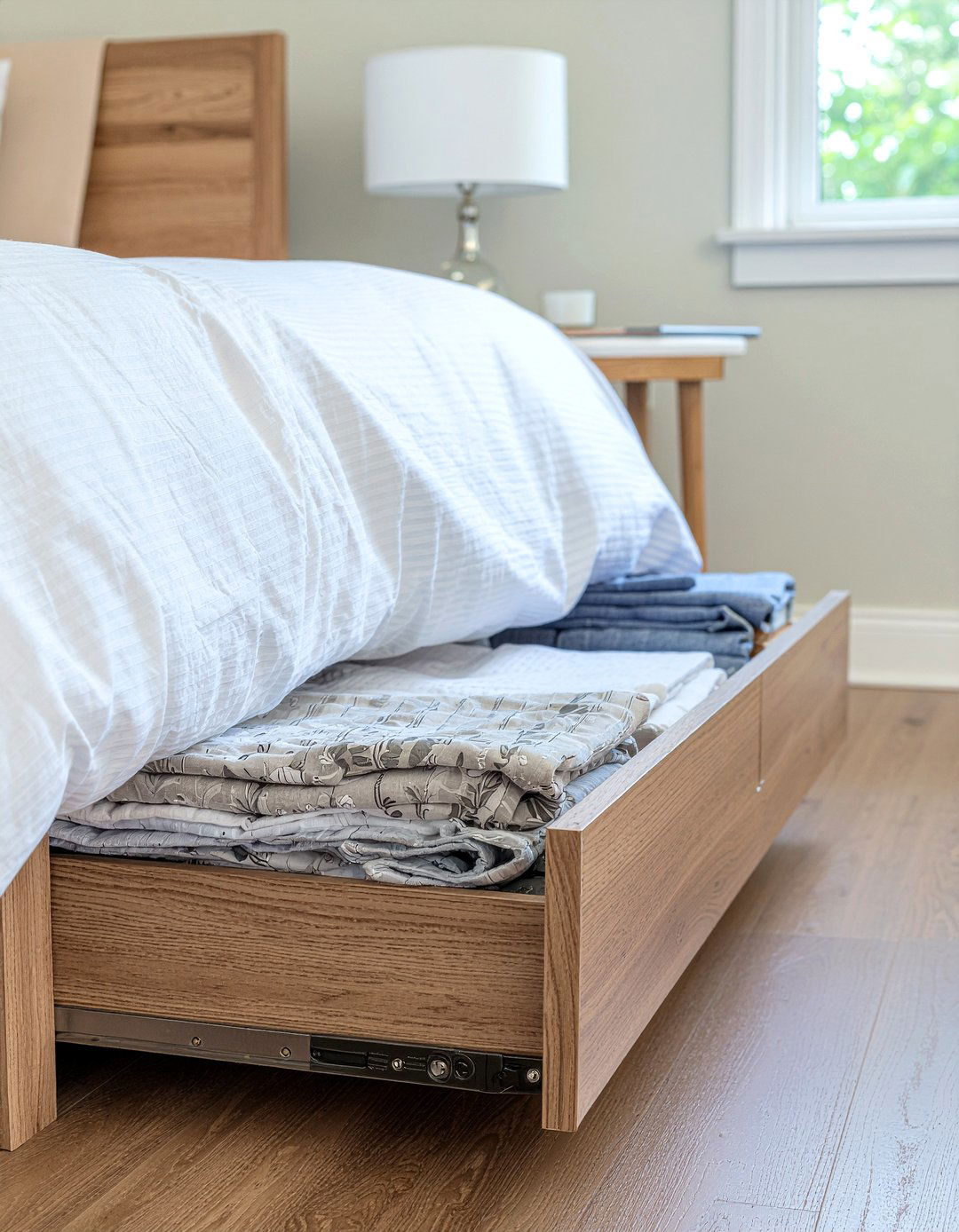 Under Bed Storage - 30 weekend bedroom ideas