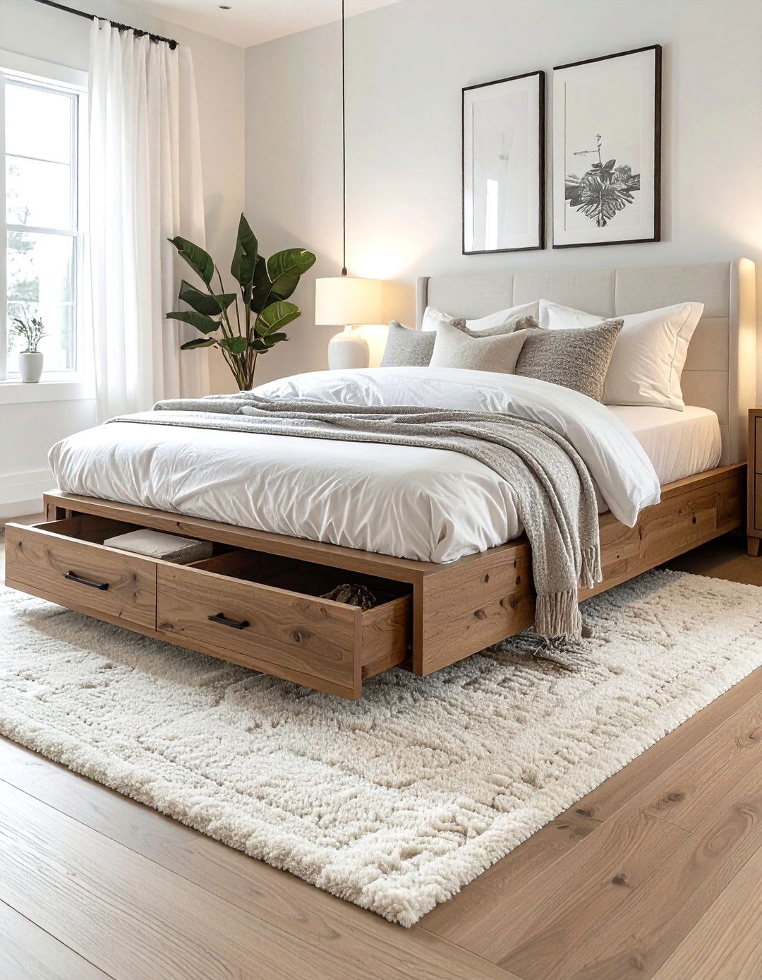 Under Bed Storage Drawers - 30 compact bedroom ideas