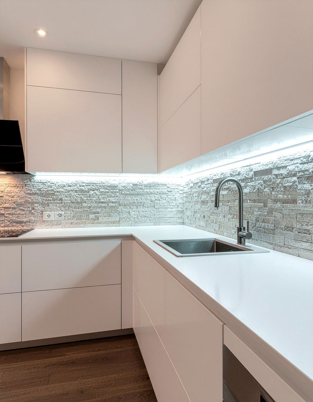 Under Cabinet Kitchen Lighting - 30 penthouse kitchen ideas