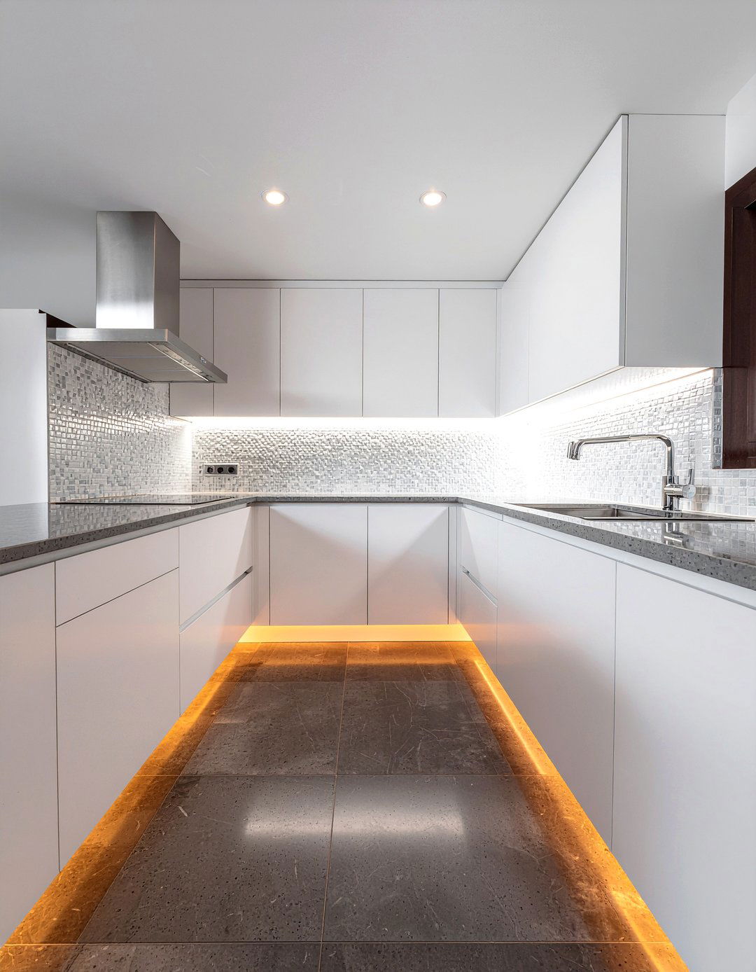 Under Cabinet LED Lighting - 30 kitchen trendy element ideas