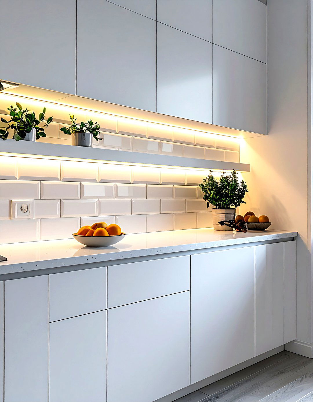 Under Cabinet Light - 30 functional kitchen ideas