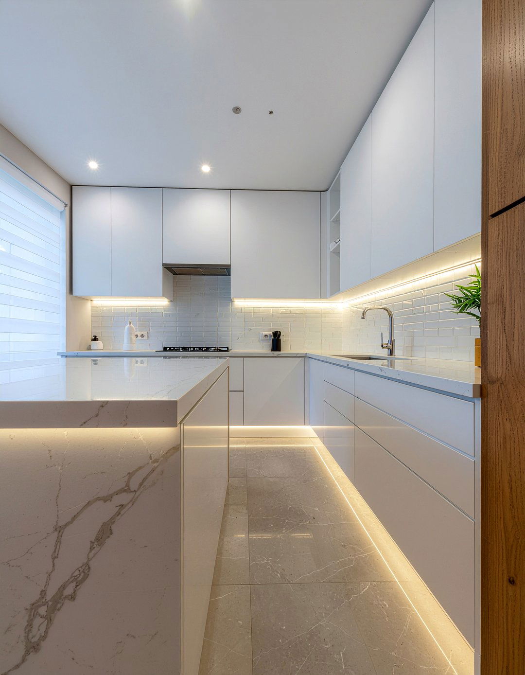 Under Cabinet Lighting - 30 kitchen before and after ideas