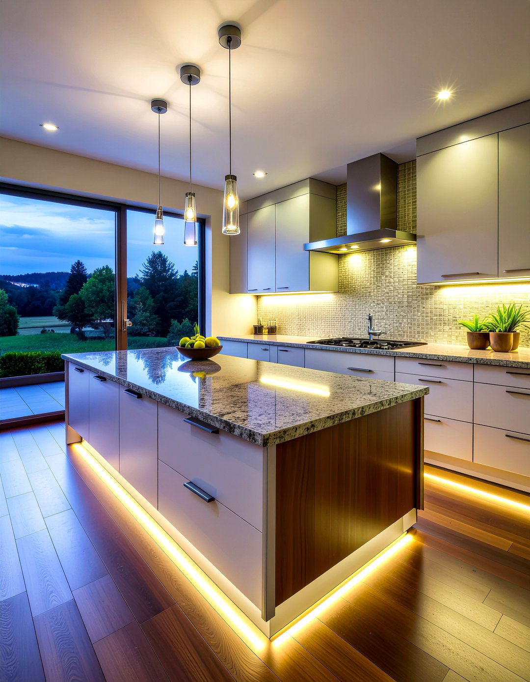 Under Cabinet Lighting - 30 kitchen design tips