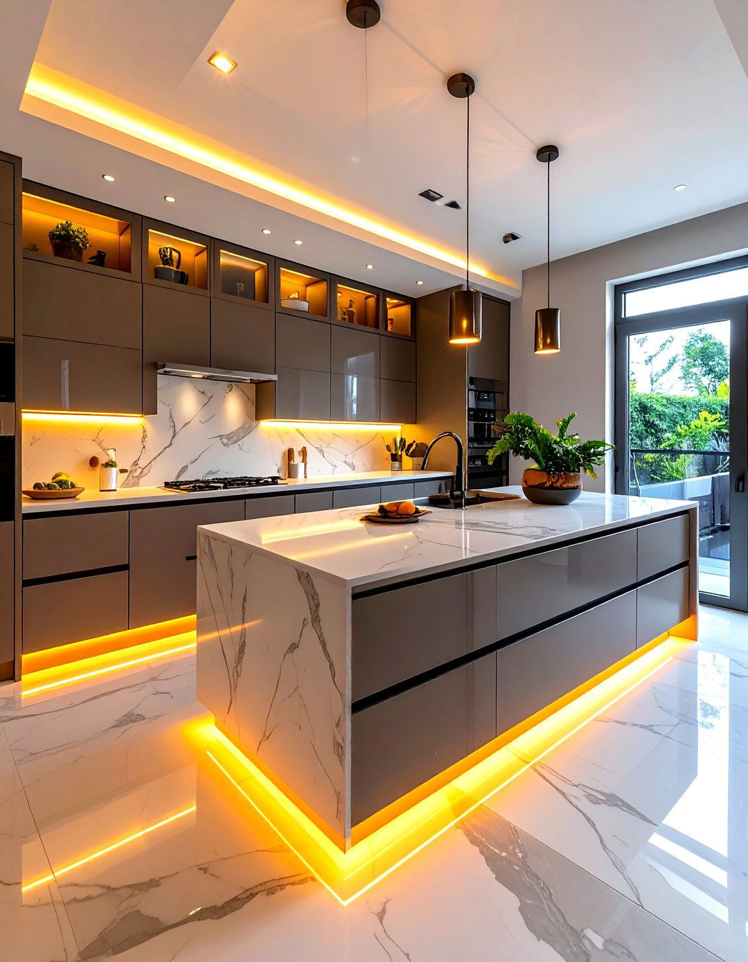 Under Cabinet Lighting - 30 small kitchen cabinet ideas