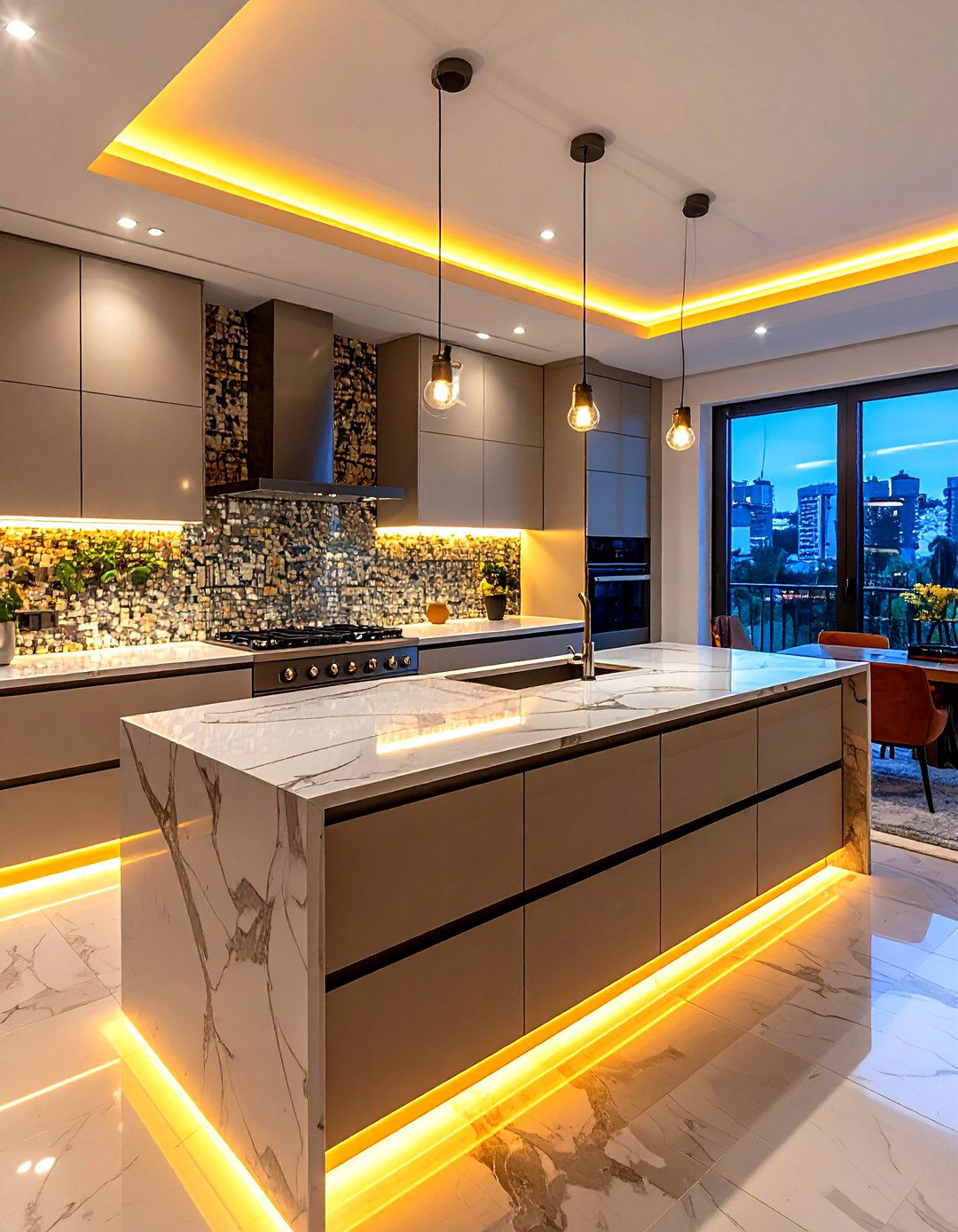 Under Cabinet Lighting - 30 top kitchen ideas