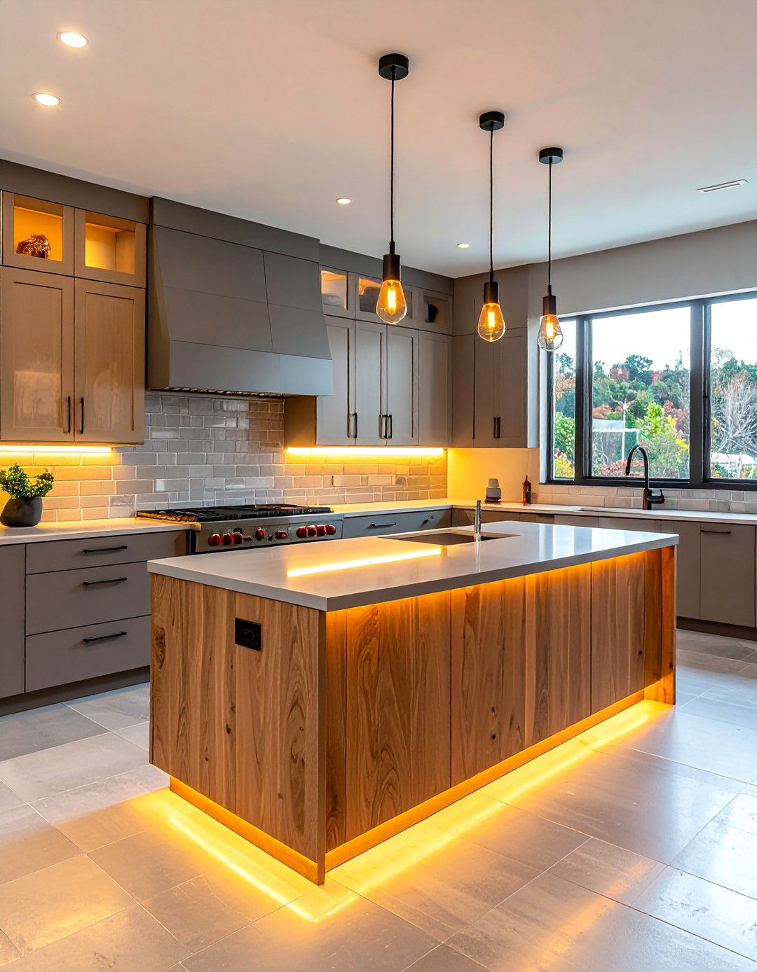 Under Cabinet Lighting - 30 weekend kitchen project ideas