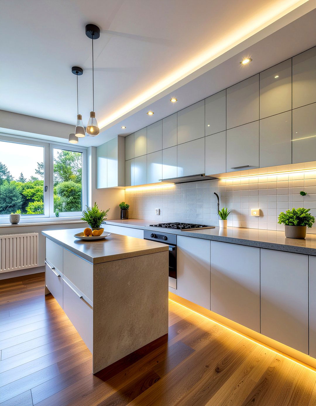 Under Cabinet Lighting - 30 affordable kitchen ideas