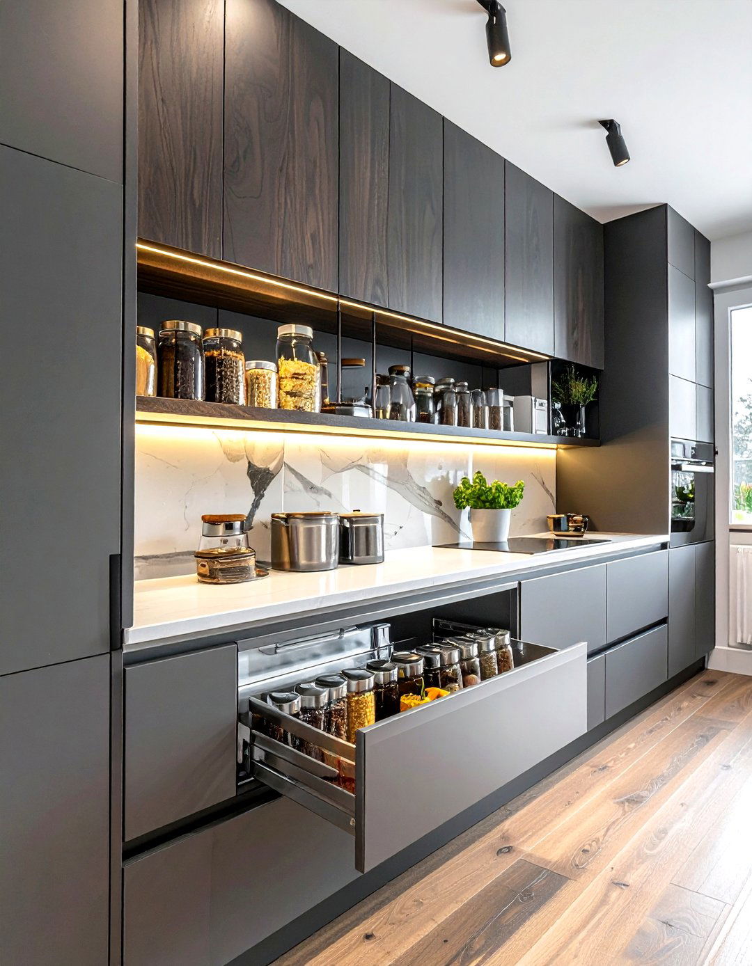 Under Cabinet Spice Rack - 30 spice rack kitchen ideas