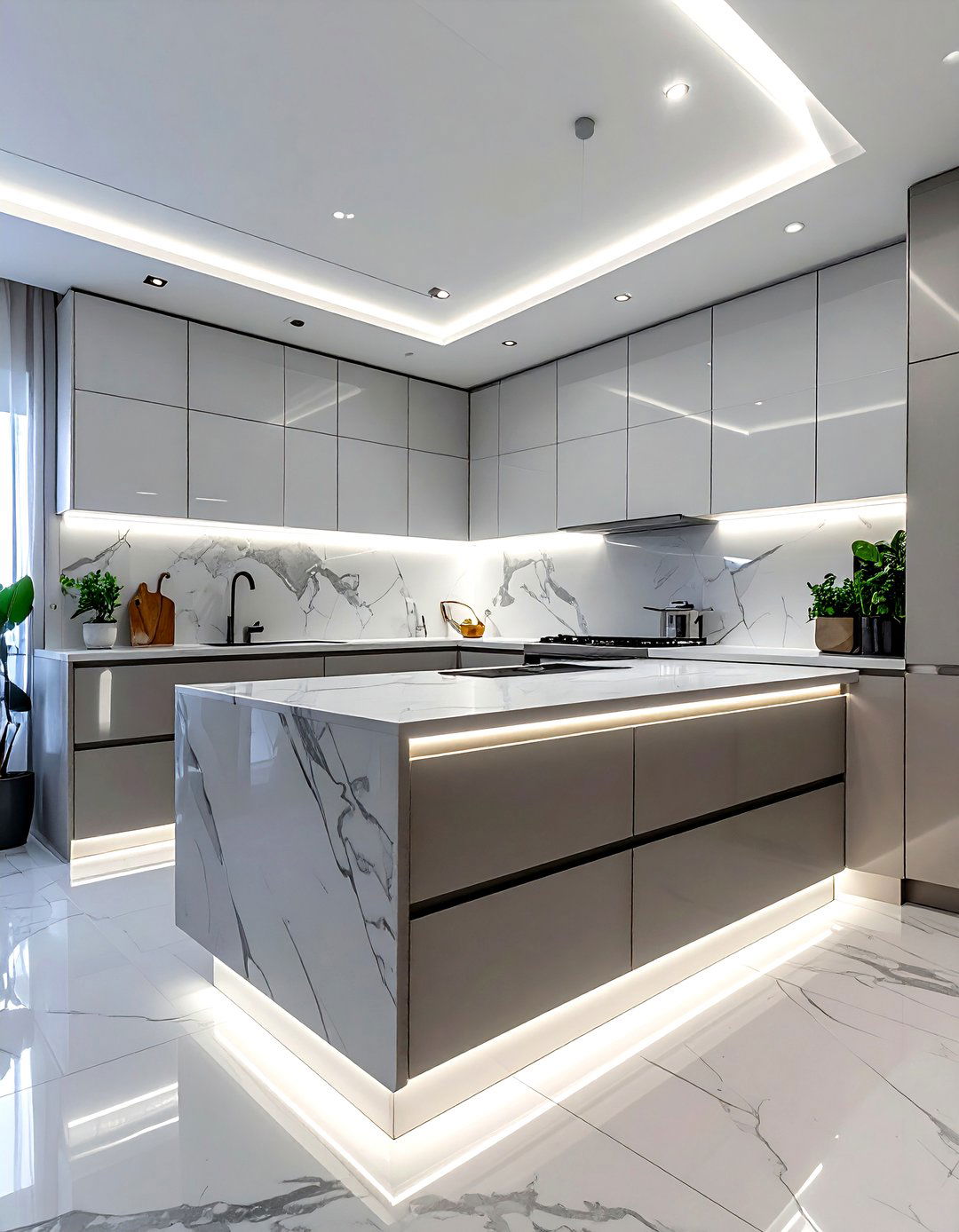 Under Cabinet Task Lighting - 30 kitchen workstation ideas