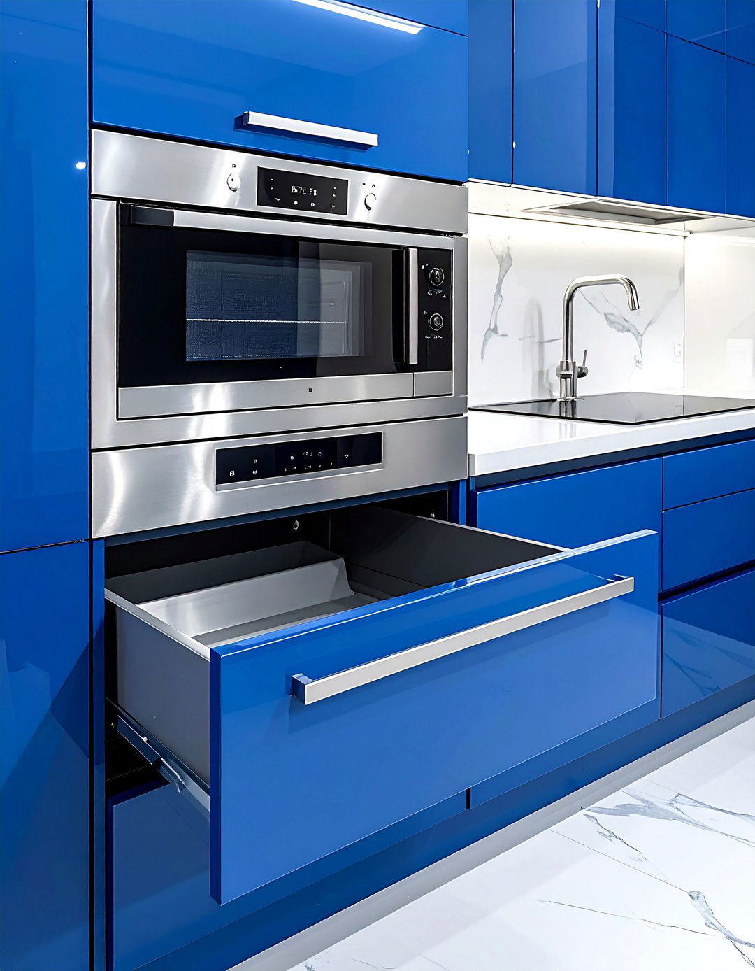 Under Counter Microwave Drawer - 30 kid-friendly kitchen ideas