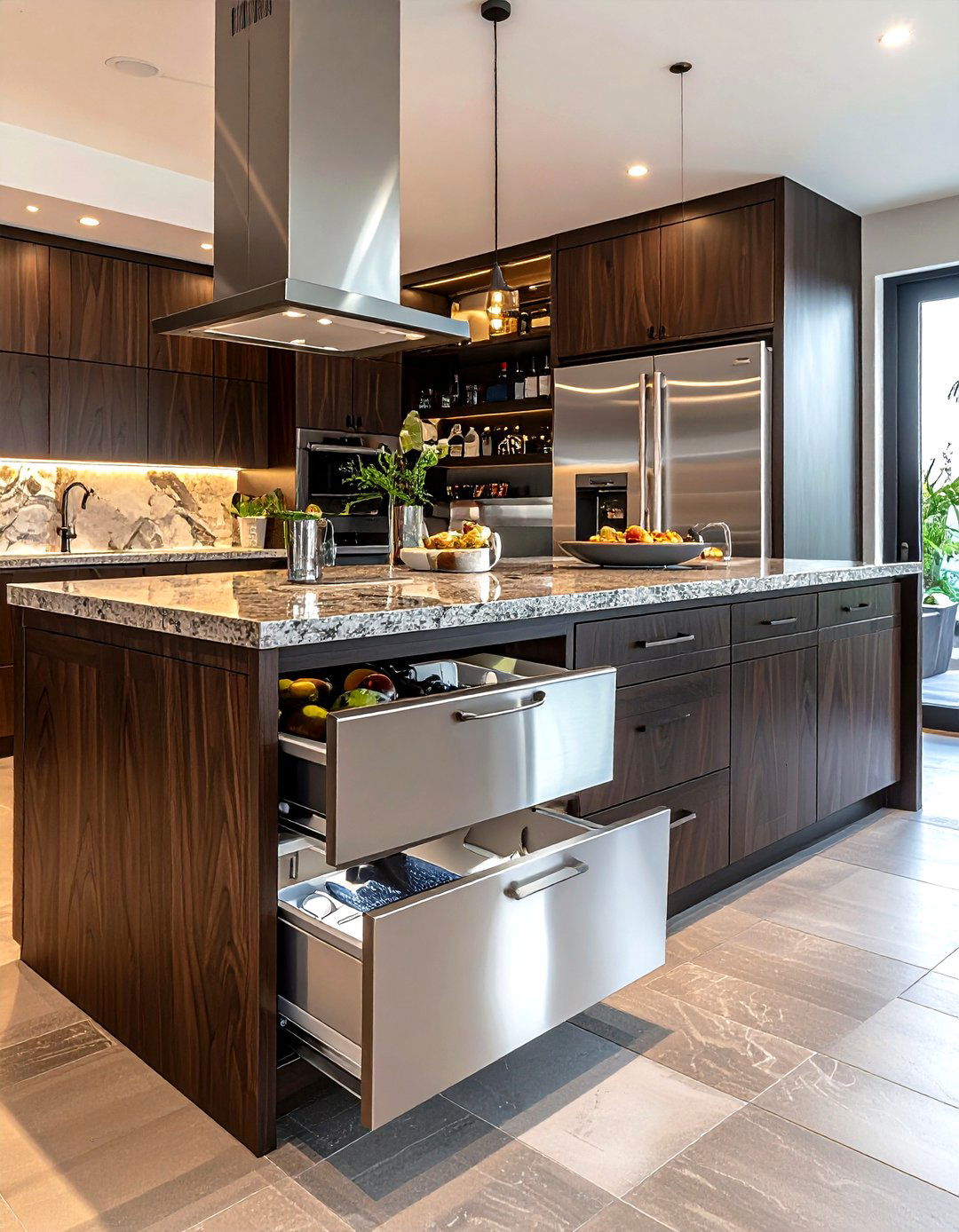 Under Counter Refrigerator Drawers - 30 kitchen refrigerator ideas