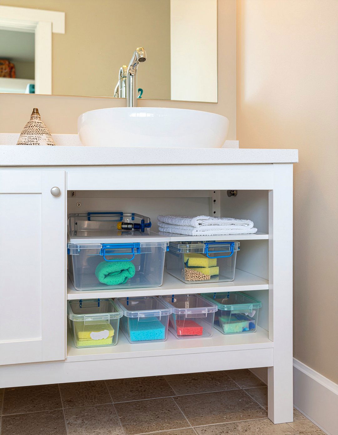 Under Sink Storage Cabinet - 30 bathroom cabinet ideas
