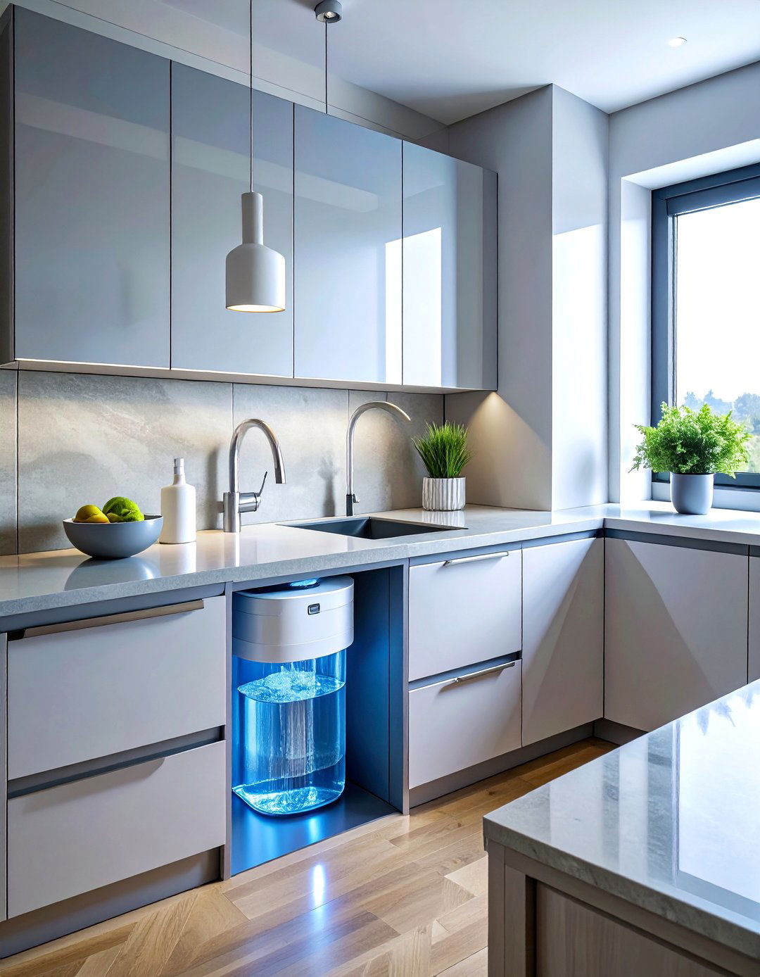 Under Sink Water Chiller - 30 water-saving kitchen ideas