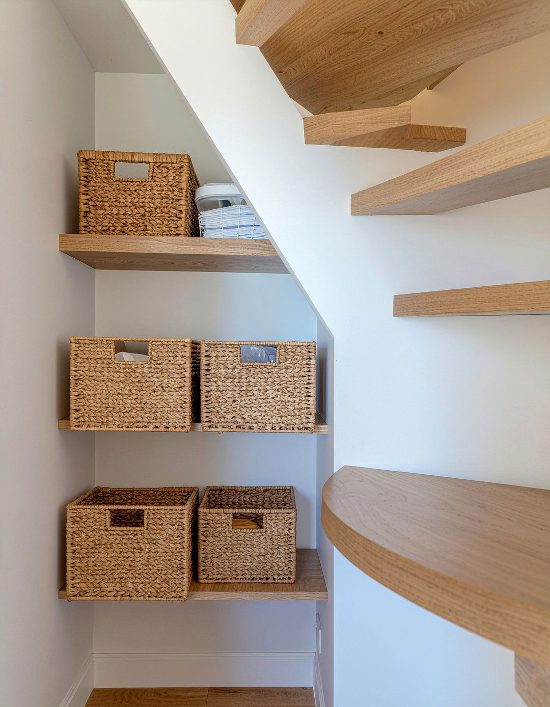 Under Stair Pantry Shelves - 30 pantry shelving kitchen ideas