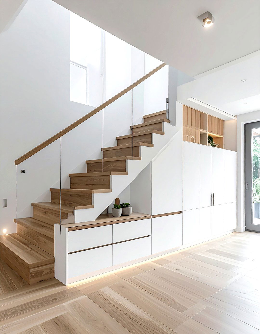 Under Stair Storage - 30 living room space saving ideas